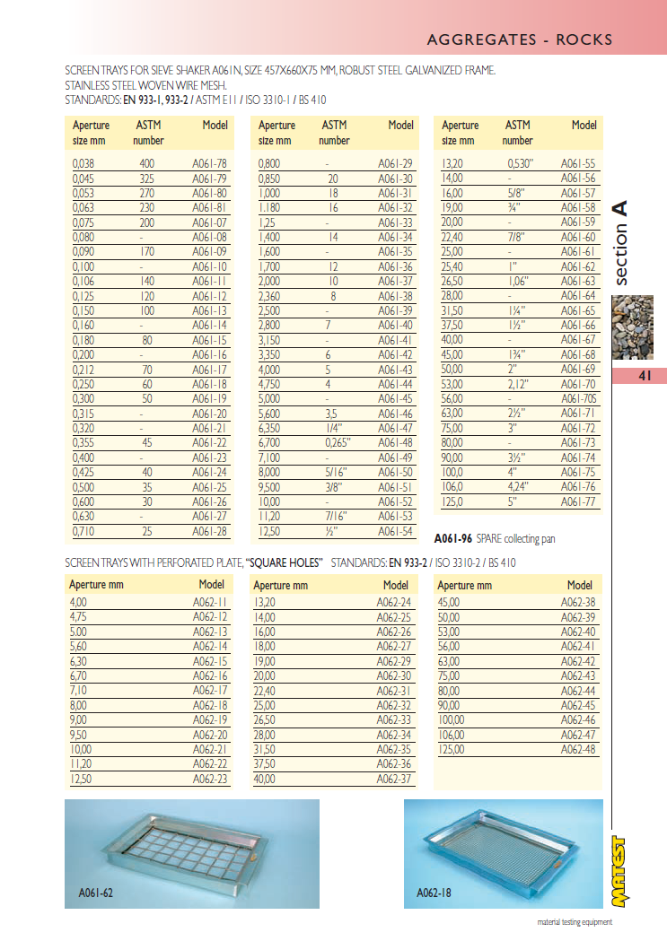 Matest laboriseadmete tootekataloog, lk 41
