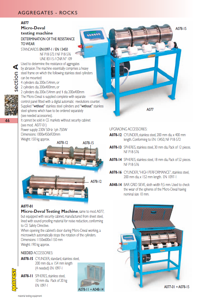 Matest laboriseadmete tootekataloog, lk 46