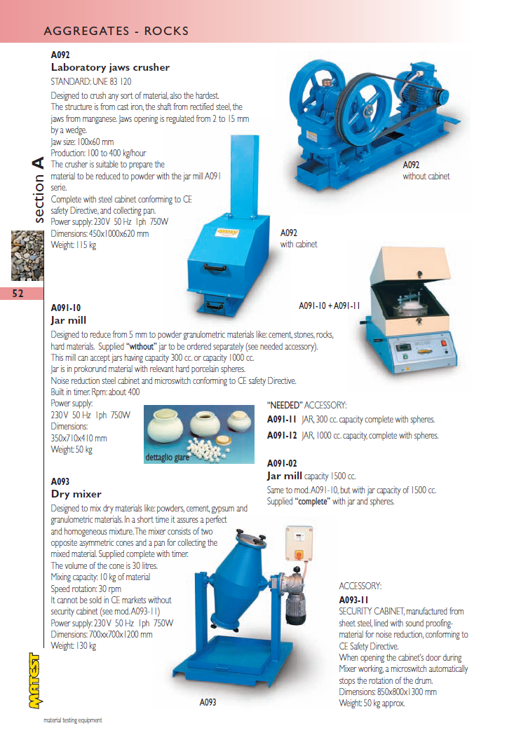 Matest laboriseadmete tootekataloog, lk 52