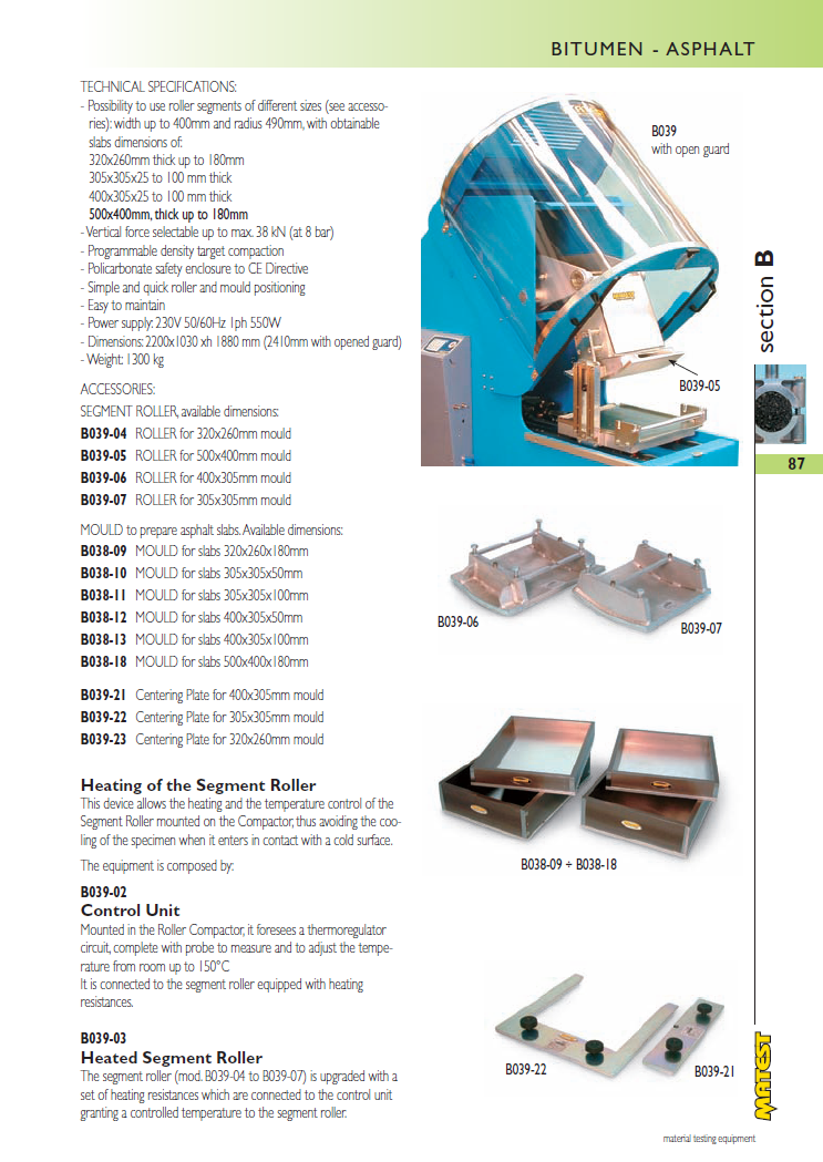 Matest laboriseadmete tootekataloog, lk 87