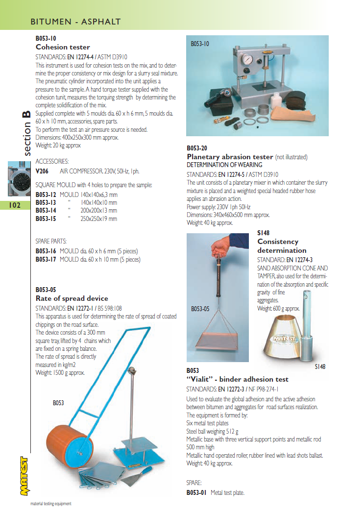 Matest laboriseadmete tootekataloog, lk 102