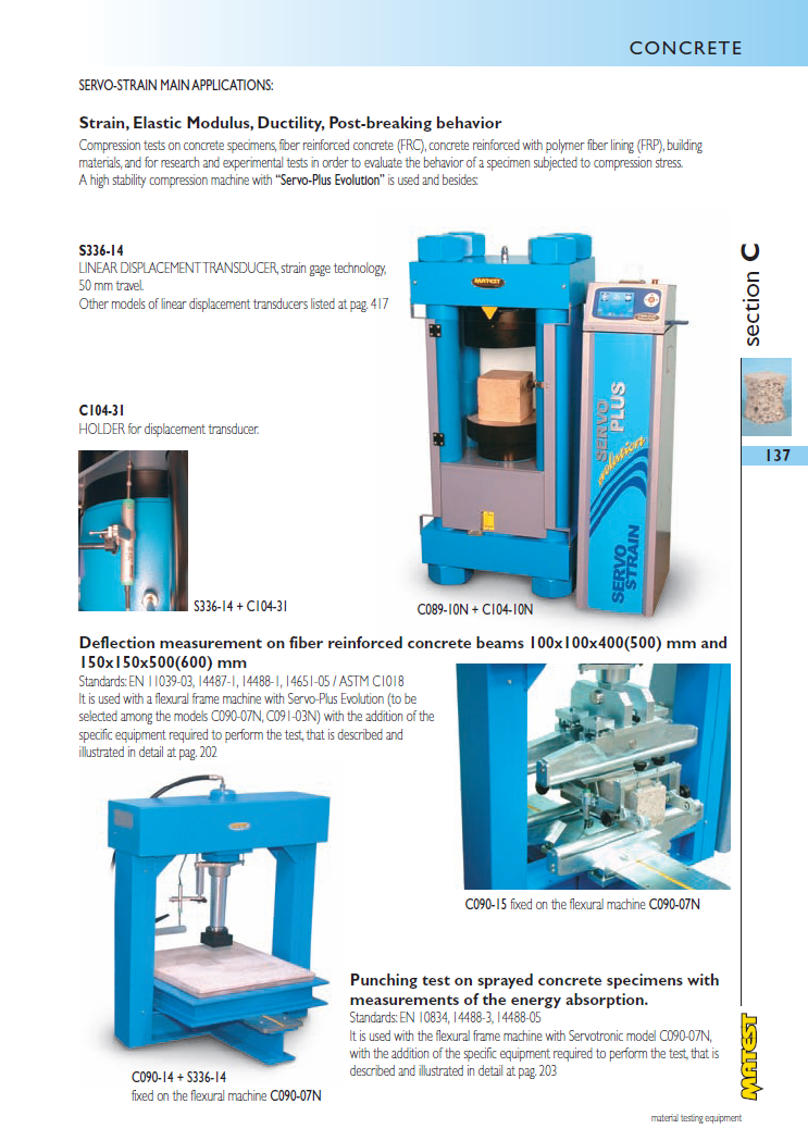 Matest laboriseadmete tootekataloog, lk 137