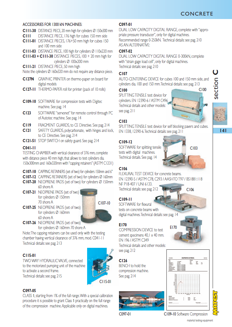 Matest laboriseadmete tootekataloog, lk 141