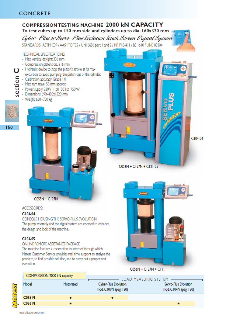 Matest laboriseadmete tootekataloog, lk 150