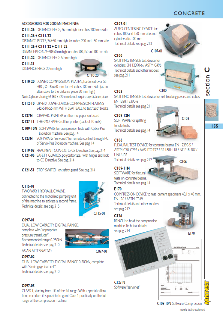 Matest laboriseadmete tootekataloog, lk 155