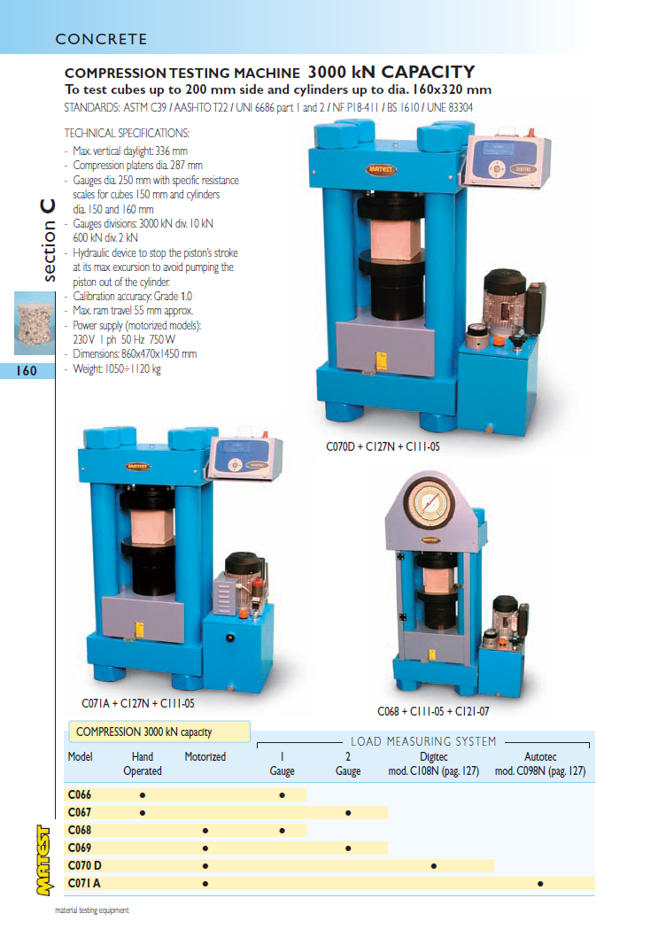 Matest laboriseadmete tootekataloog, lk 160