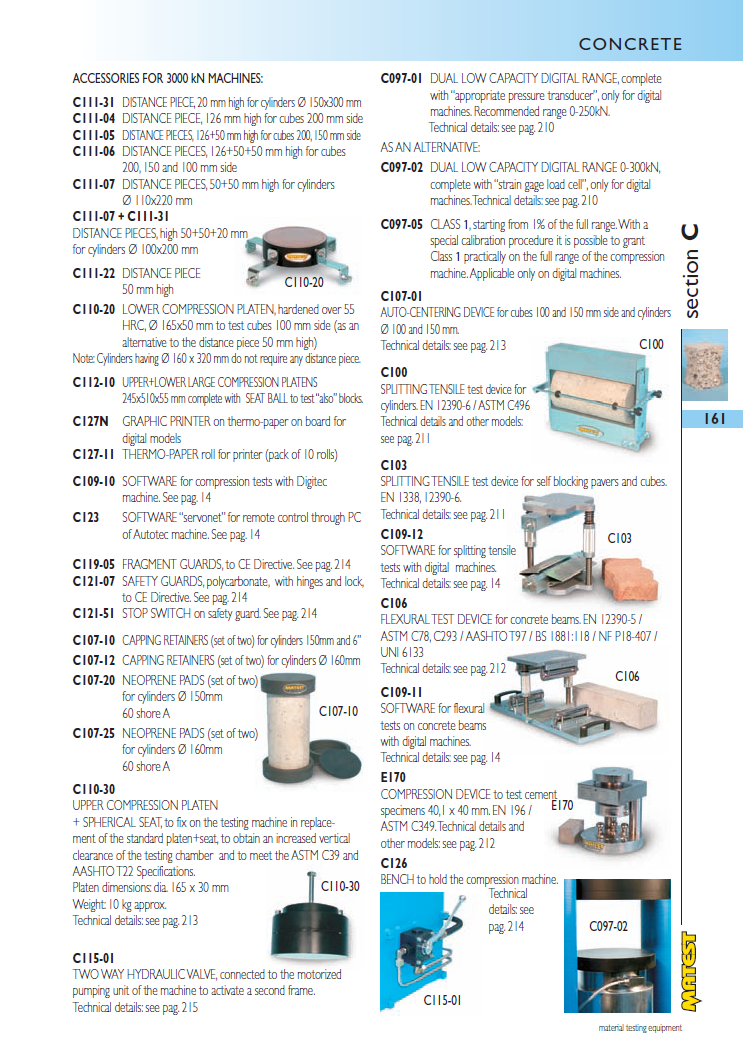 Matest laboriseadmete tootekataloog, lk 161