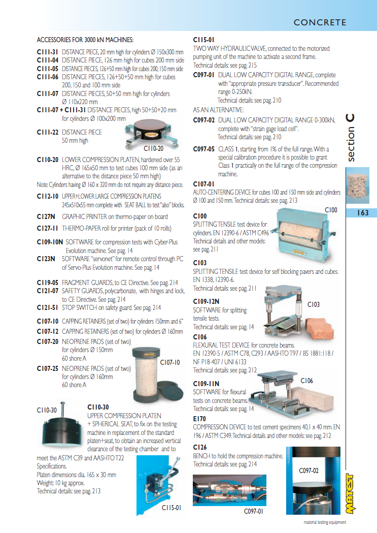 Matest laboriseadmete tootekataloog, lk 163