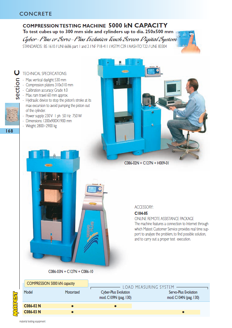 Matest laboriseadmete tootekataloog, lk 168