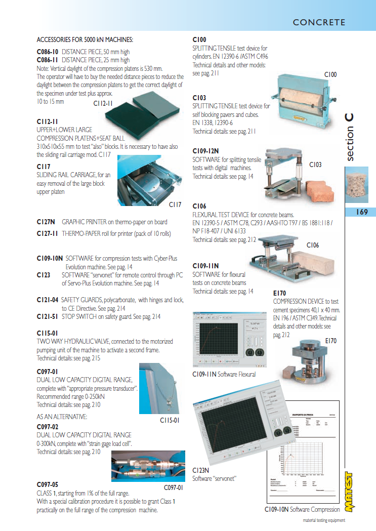 Matest laboriseadmete tootekataloog, lk 169