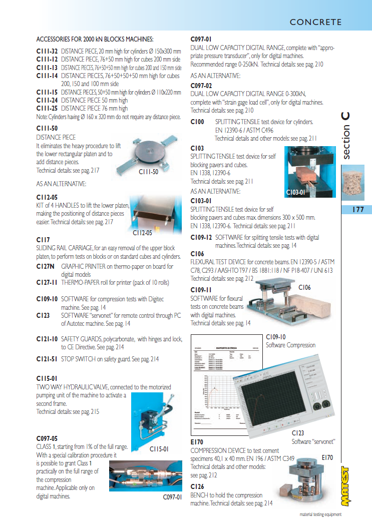 Matest laboriseadmete tootekataloog, lk 177