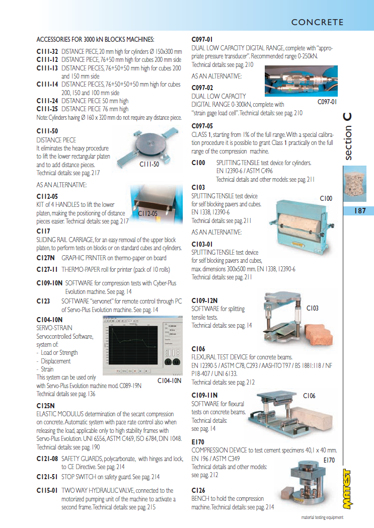 Matest laboriseadmete tootekataloog, lk 187