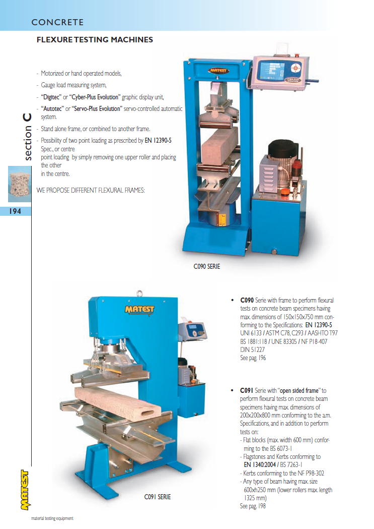 Matest laboriseadmete tootekataloog, lk 194