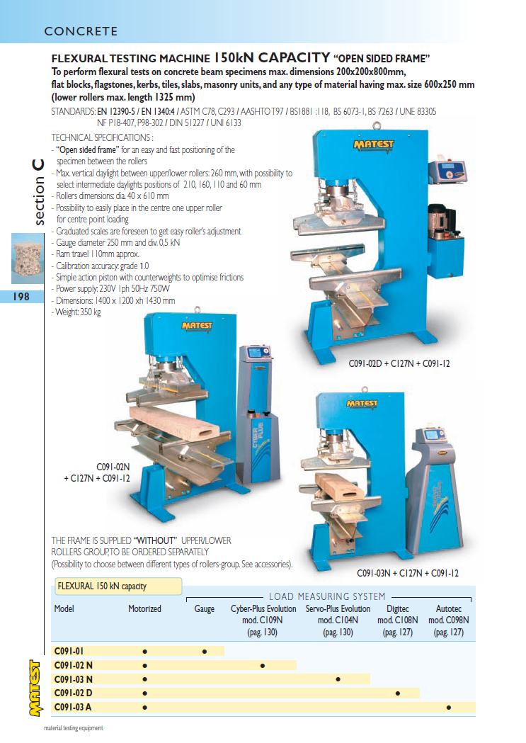 Matest laboriseadmete tootekataloog, lk 198