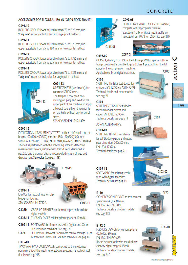 Matest laboriseadmete tootekataloog, lk 199
