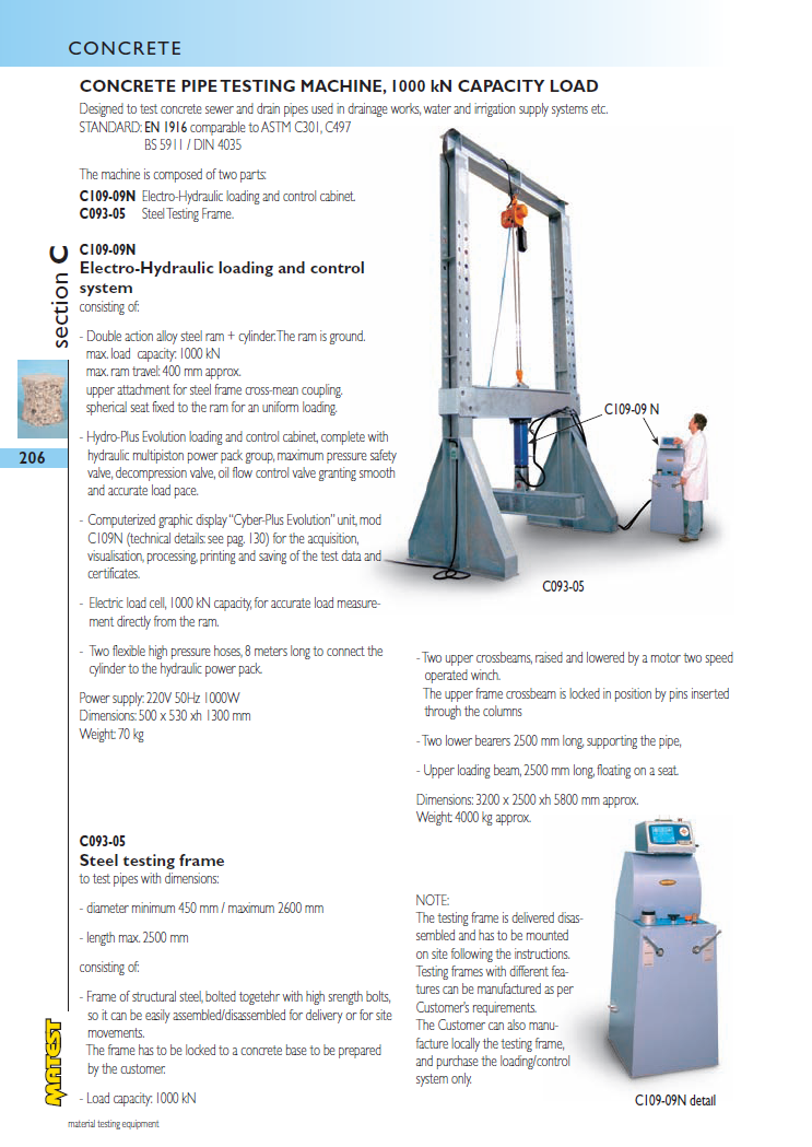 Matest laboriseadmete tootekataloog, lk 206