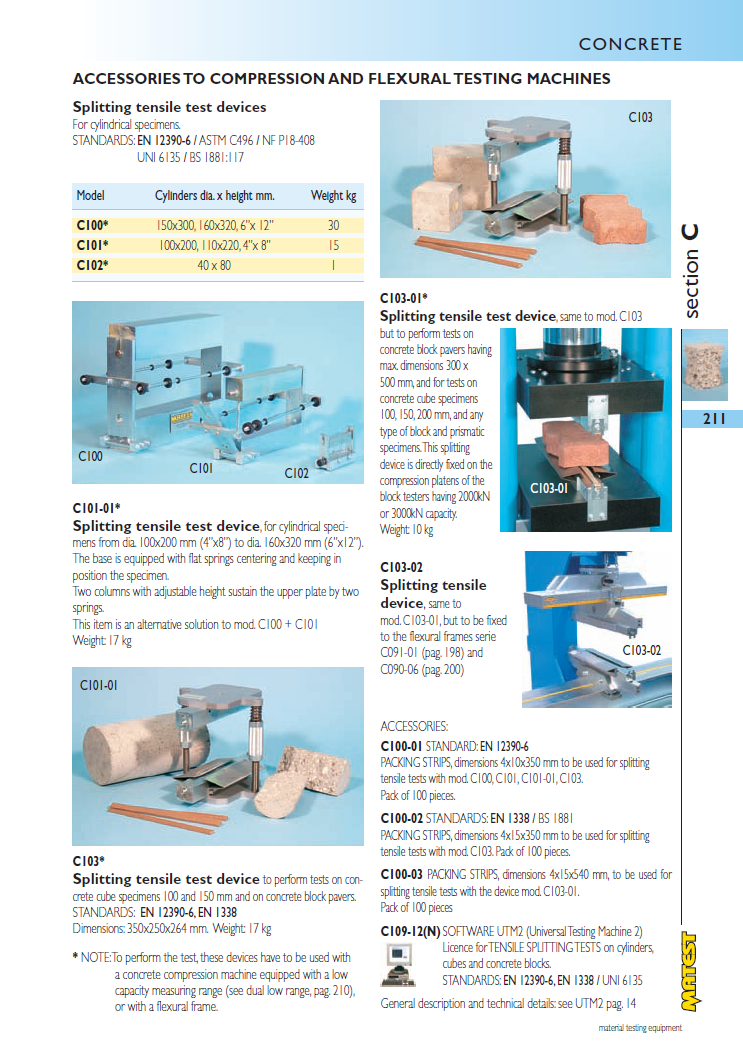 Matest laboriseadmete tootekataloog, lk 211
