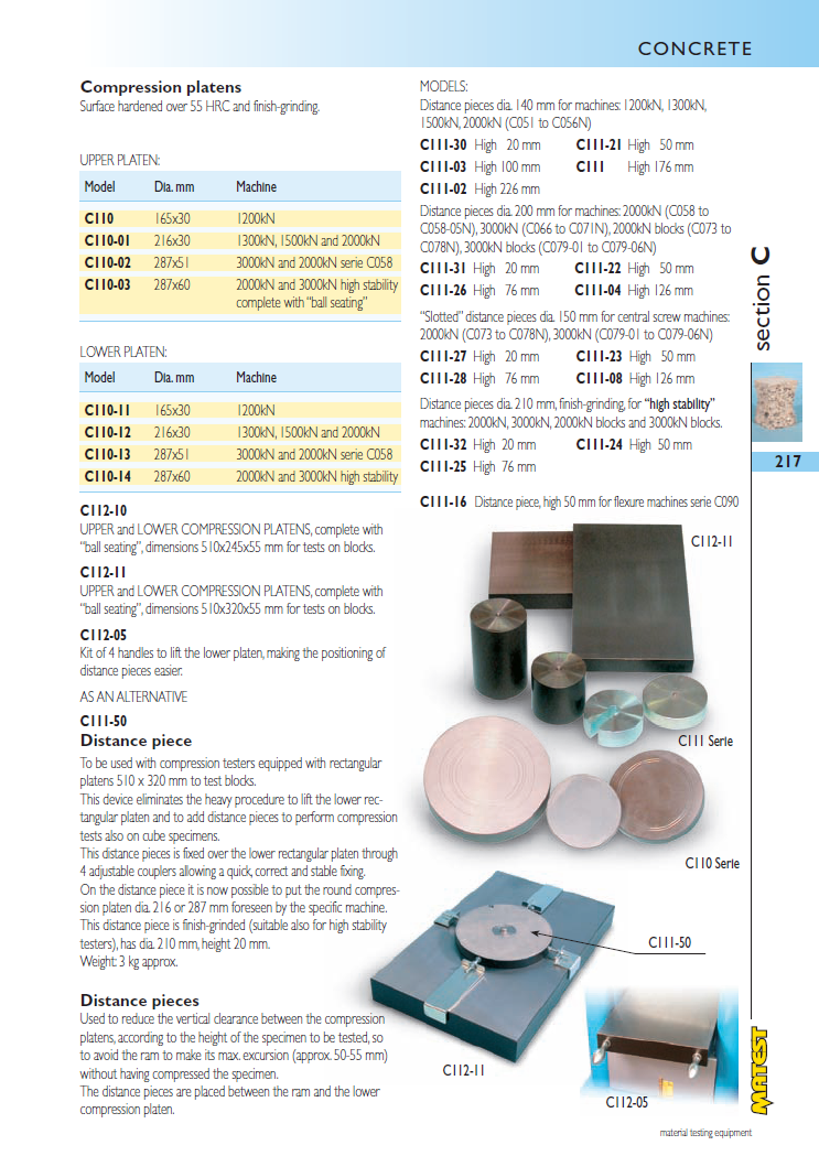 Matest laboriseadmete tootekataloog, lk 217