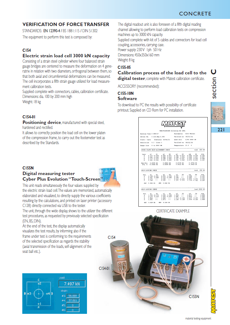 Matest laboriseadmete tootekataloog, lk 221