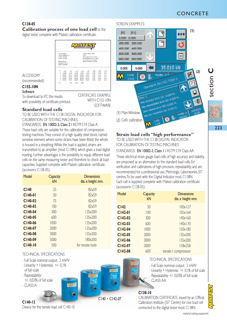 Matest laboriseadmete tootekataloog, lk 223