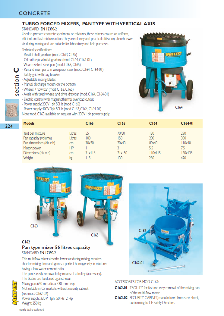 Matest laboriseadmete tootekataloog, lk 224