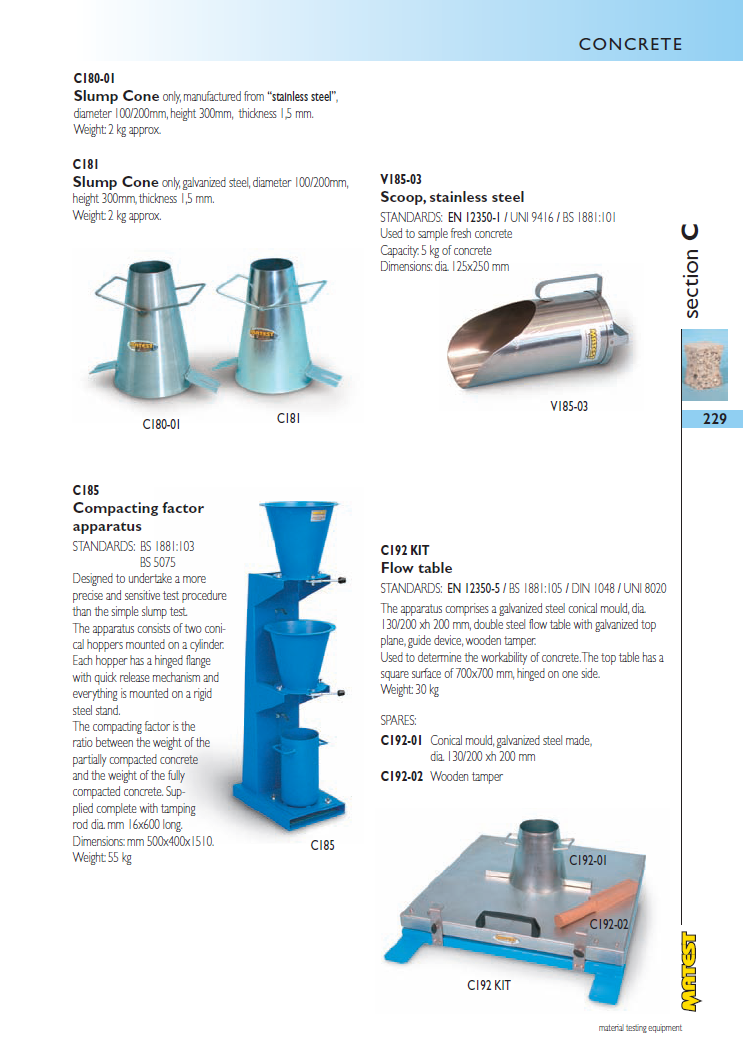 Matest laboriseadmete tootekataloog, lk 229