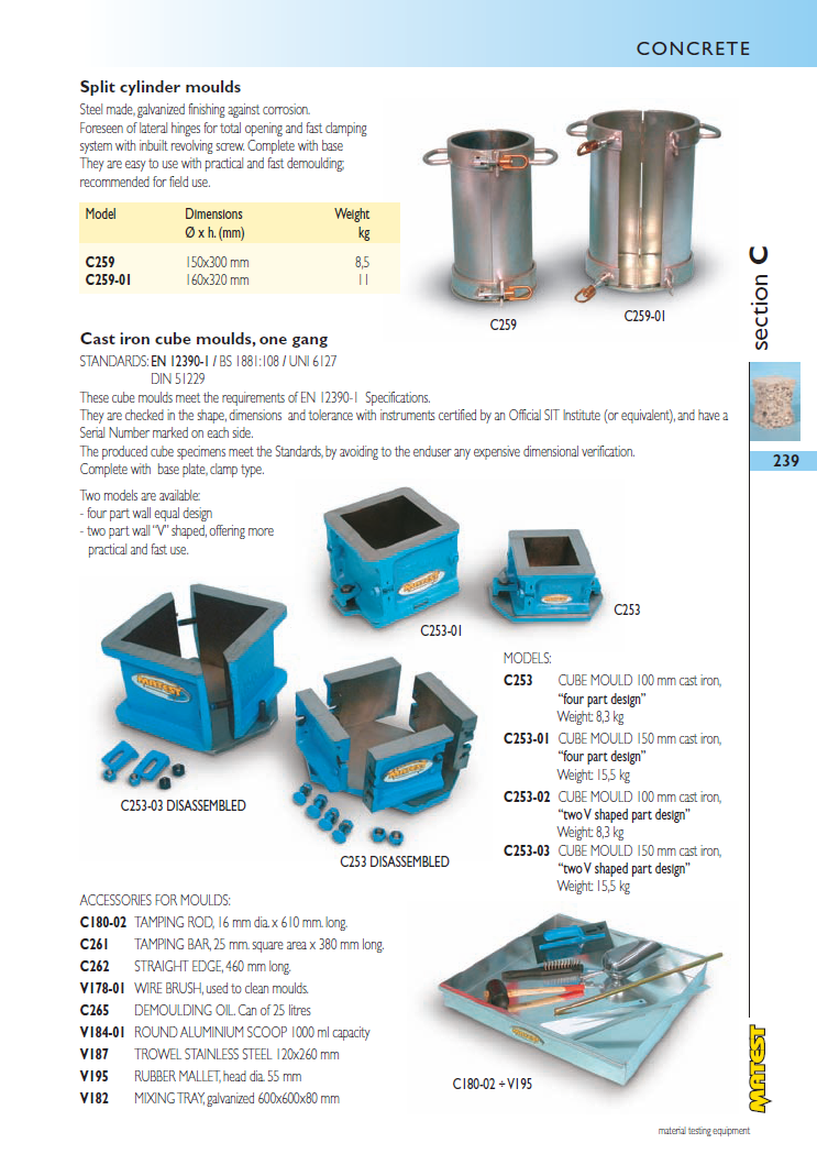 Matest laboriseadmete tootekataloog, lk 239