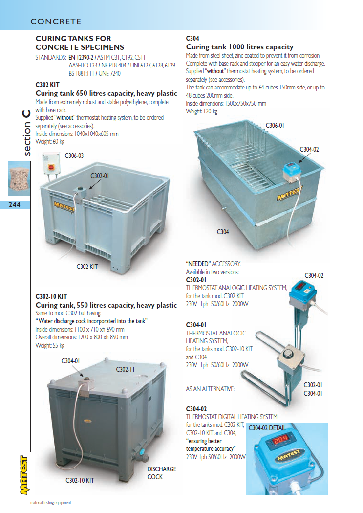 Matest laboriseadmete tootekataloog, lk 244