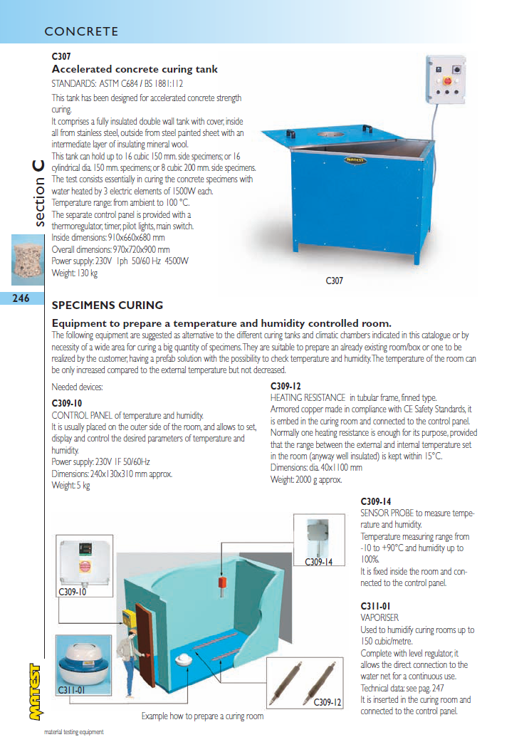 Matest laboriseadmete tootekataloog, lk 246