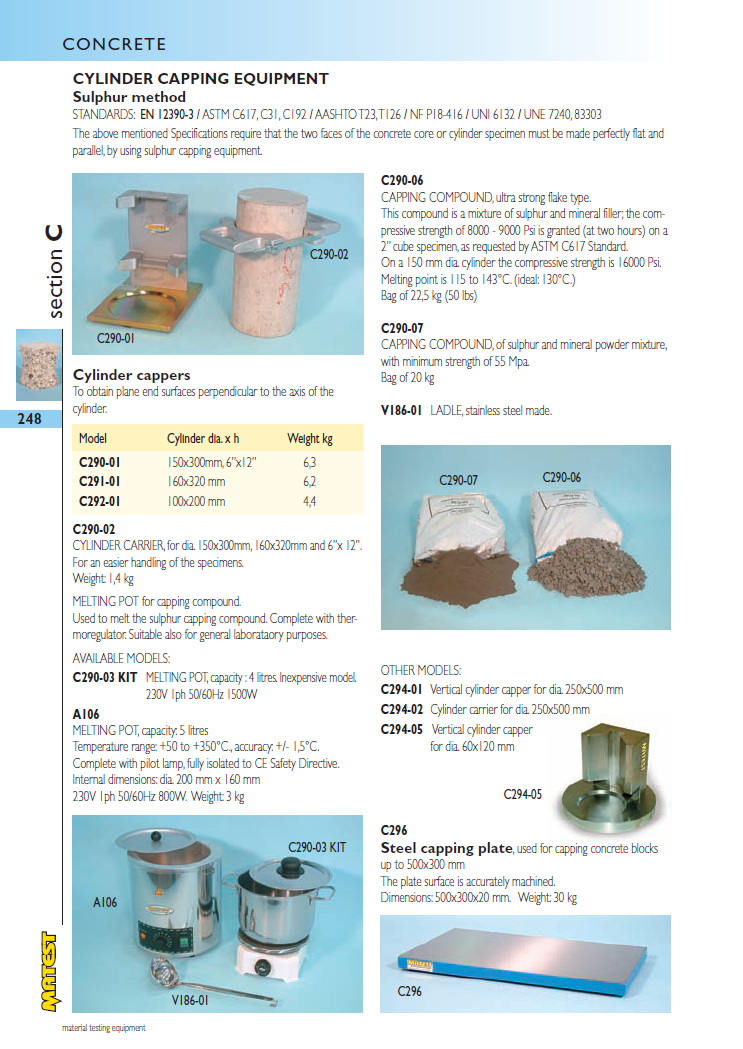 Matest laboriseadmete tootekataloog, lk 248