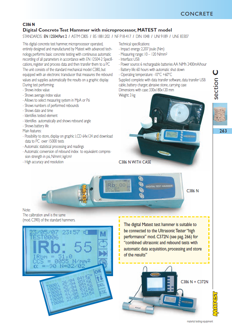 Matest laboriseadmete tootekataloog, lk 263