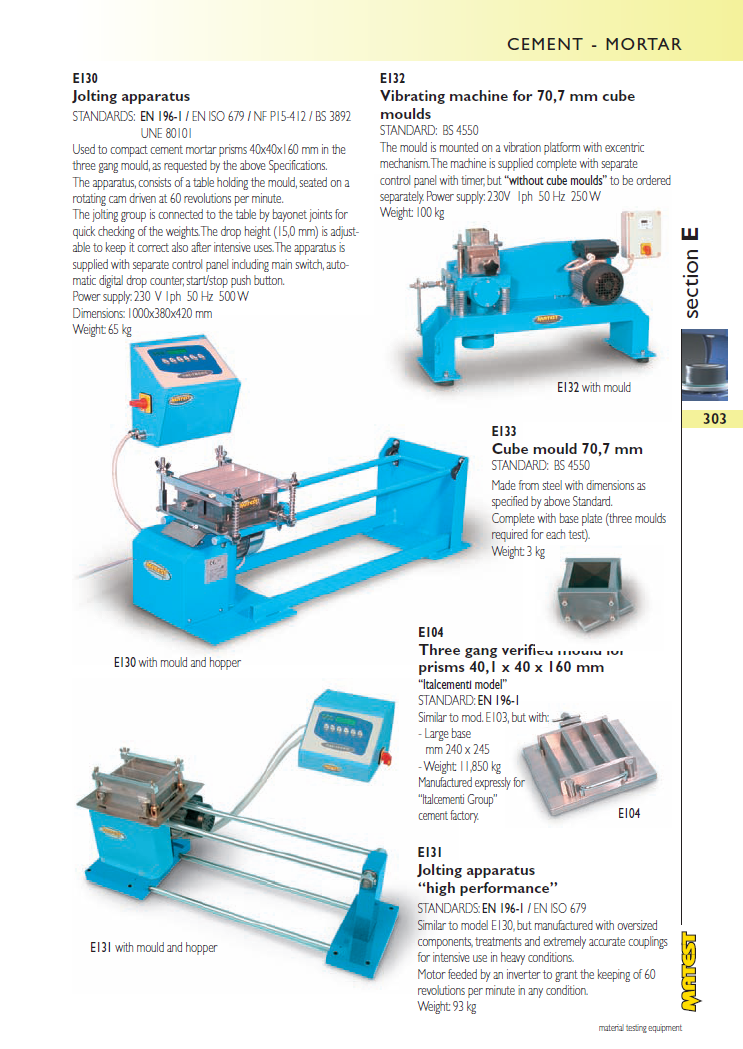 Matest laboriseadmete tootekataloog, lk 303