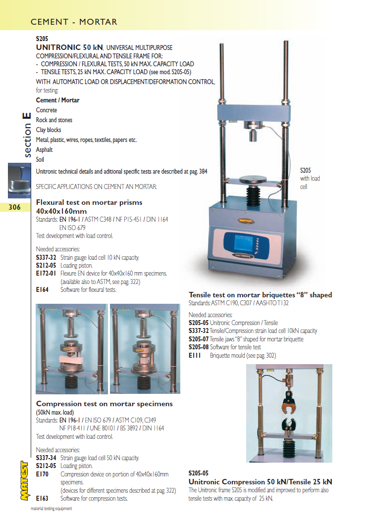 Matest laboriseadmete tootekataloog, lk 306