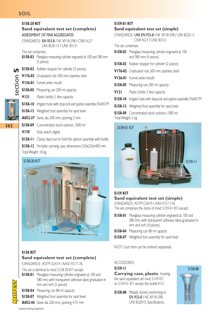 Matest laboriseadmete tootekataloog, lk 362