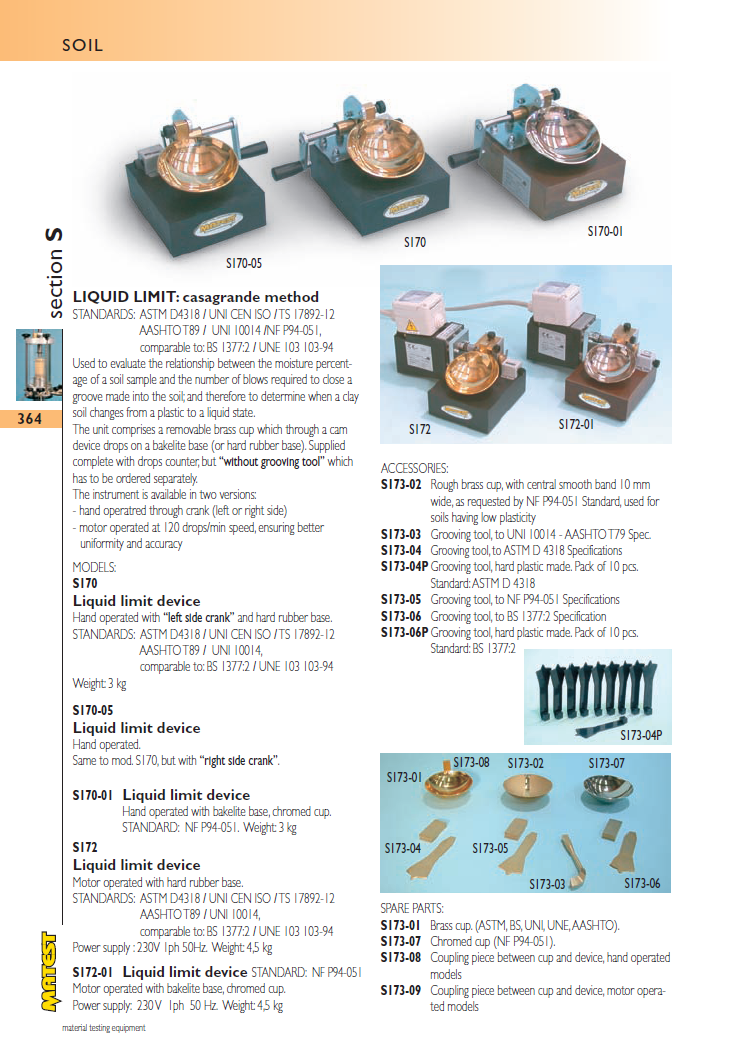 Matest laboriseadmete tootekataloog, lk 364