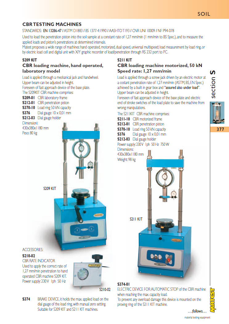 Matest laboriseadmete tootekataloog, lk 377