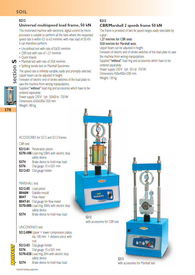 Matest laboriseadmete tootekataloog, lk 378