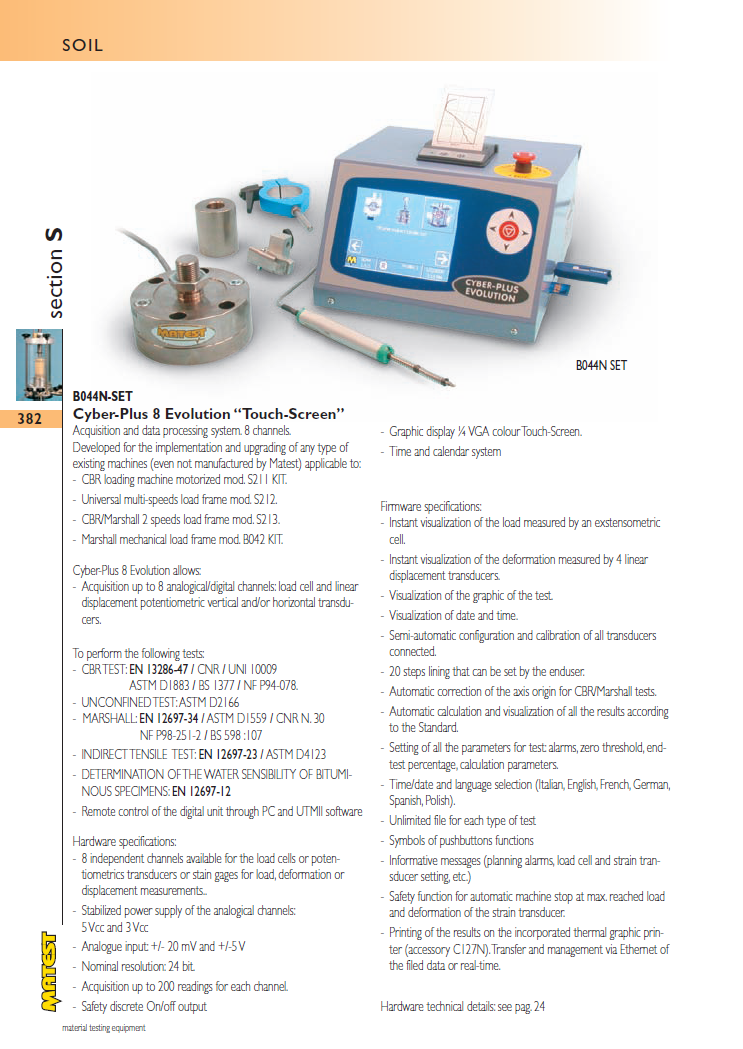 Matest laboriseadmete tootekataloog, lk 382
