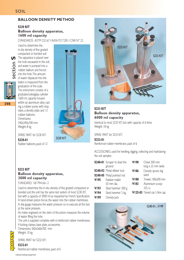 Matest laboriseadmete tootekataloog, lk 398