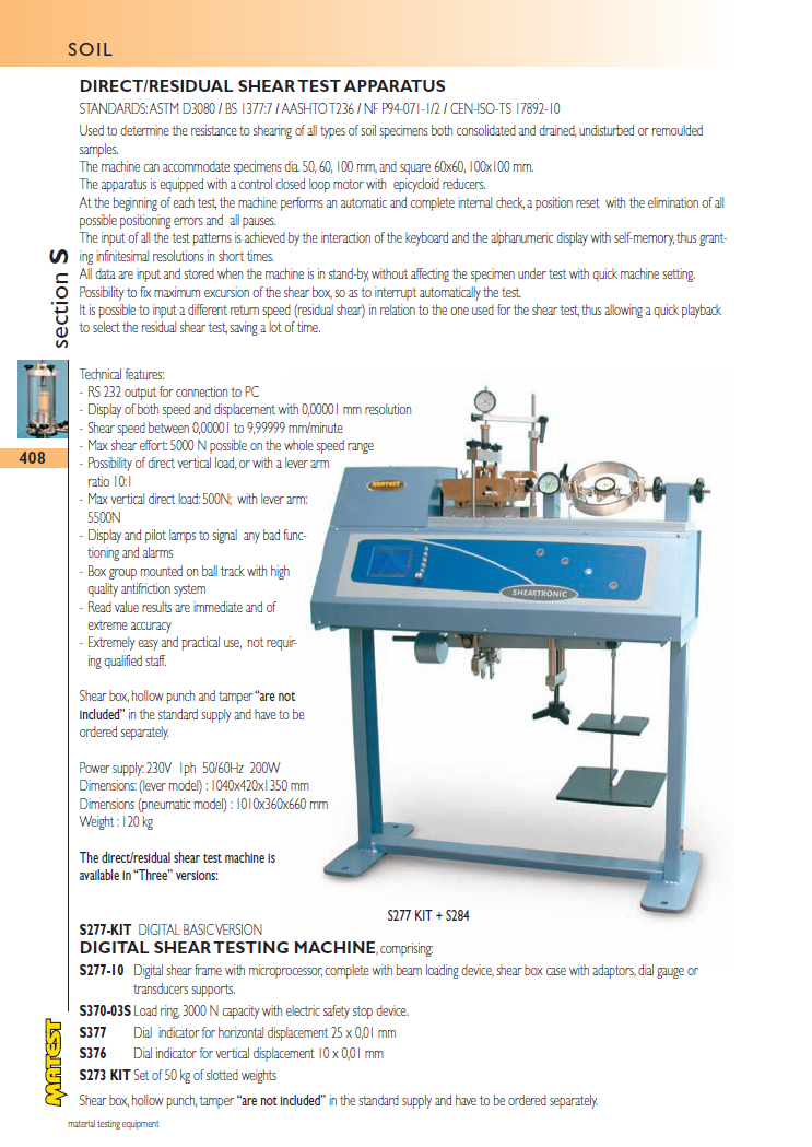 Matest laboriseadmete tootekataloog, lk 408