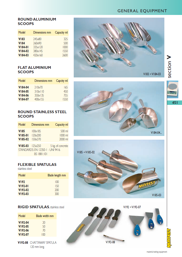 Matest laboriseadmete tootekataloog, lk 451