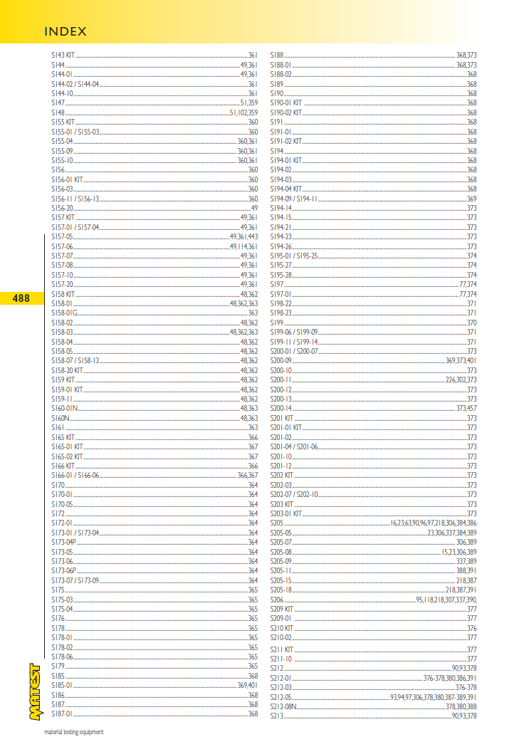 Matest laboriseadmete tootekataloog, lk 488